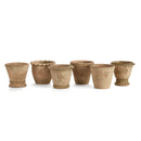 NAPA Home & Garden, WAKEFIELD HANDMADE MINI POTS