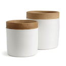 NAPA Home & Garden, ATWOOD CACHEPOTS, SET OF 2
