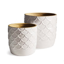 NAPA Home & Garden, WAVE POTS, SET OF 2
