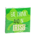 40ct, 3ply, Cocktail Napkin,Foil,Be Irish