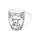 JAC Cup O' Joe Cup w/set of 4 marker, Seize the Day