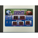6.5x9" Scoreboard Desk Clock (Comm)- New York Giants,0128813