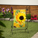 Sunflowers in the Garden Burlap Garden Flag,14b11963