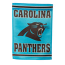 Embossed Suede Flag, GDN Size, Carolina Panthers,14es3804