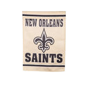 Embossed Suede Flag, GDN Size, New Orleans Saints,14es3819