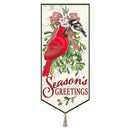 Mistletoe and Cardinal Everlasting Impression Textile Decor,14l12421xl