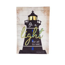 Be a Light Garden Linen Flag