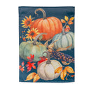 All Things Pumpkins Suede Garden Flag