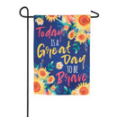 Welcome Home Garden Suede Flag