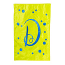 Flag, House, Polka Dot Initial Flag "D"