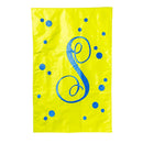 Flag, House, Polka Dot Initial Flag "S"