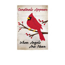 When Angels are Near Applique Garden Flag