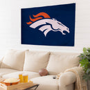 3'x5' Single Sided Flag w/ 2 Grommets, Denver Broncos