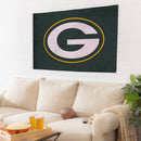 3'x5' Single Sided Flag w/ 2 Grommets, Green Bay Packers