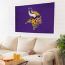 3'x5' Single Sided Flag w/ 2 Grommets, Minnesota Vikings