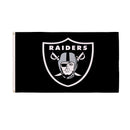 3'x5' Single Sided Flag w/ 2 Grommets, Las Vegas Raiders,173822