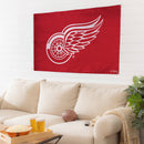 3'x5' Single Sided Flag w/ 2 Grommets, Detroit Red Wings