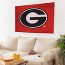 3'x5' Single Sided Flag w/ 2 Grommets, University of Georgia