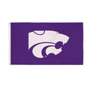 3'x5' Single Sided Flag w/ 2 Grommets, Kansas State University,17943