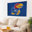 3'x5' Single Sided Flag w/ 2 Grommets, University of Kansas