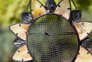 Metal and Glass birdfeeder, Sunflower,2bf214