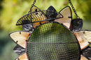 Metal and Glass birdfeeder, Sunflower,2bf214