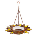 Metal and Glass Bird Feeder, Sunflower