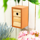 Modern Bird House, Brown,2bh791