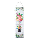 Welcome to Our Home Topiary Door Banner Kit,2dbk1814