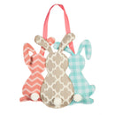 Pattern Bunny Trio Door Decor,2dhb1540