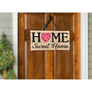 Spring Interchangable Home Sweet Home Door Decor,2dhb1725