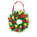 Spring Tulip Wreath Door Decor