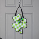 Check Clover Door Decor,2dhb2369
