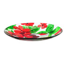 16" Glass Birdbath w/ Stand, Hummingbird,2gb750