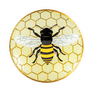 18" Glass Bird Bath, Bee