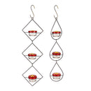 Hanging Three Tier Hummingbird Feeder, Set of 2