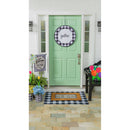 Buffalo Check Sassafras Switchable Door Decor Frame,2idf1816