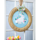 Burlap Sassafras Switchable Door Decor Frame,2idf1818