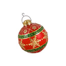 8" Battery Operated Ornament Outdoor Ornament, Red,2la1612