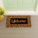 Animal Print Welcome Coir Mat,2rm1081