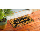 Animal Print Welcome Coir Mat,2rm1081
