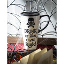 Ceramic FLOMO 360 Travel Cup, 17 oz., Drink At Your Own Risk!,3clc96101