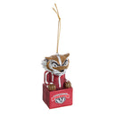 Mascot Ornament, Wisconsin