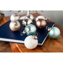2.5'' Christmas Chic Round Ornaments, Set of 48, Mint Collection,3otg335