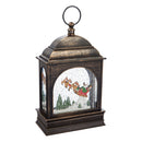 11'' Tall LED Musical Lantern with Spinning Action and Timer function Table Decor, Holiday Delivery,3wgl162