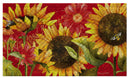 Sunflower Embossed Floor Mat
