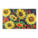 Fall Sunflowers Embossed Floor Mat
