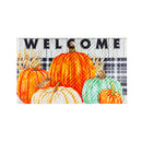 Fresh Pumpkins Embossed Floor Mat