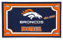 Embossed Door Mat-Denver Broncos