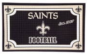 Embossed Door Mat-New Orleans Saints
